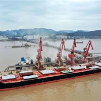 人力成本直降50%!舟山開通至武漢江海直達(dá)運輸新航線 利好長江流域砂石企業(yè)