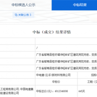 總投資約175億元!中電建聯(lián)合體中標(biāo)廣東2000萬(wàn)方/年砂石項(xiàng)目施工總承包