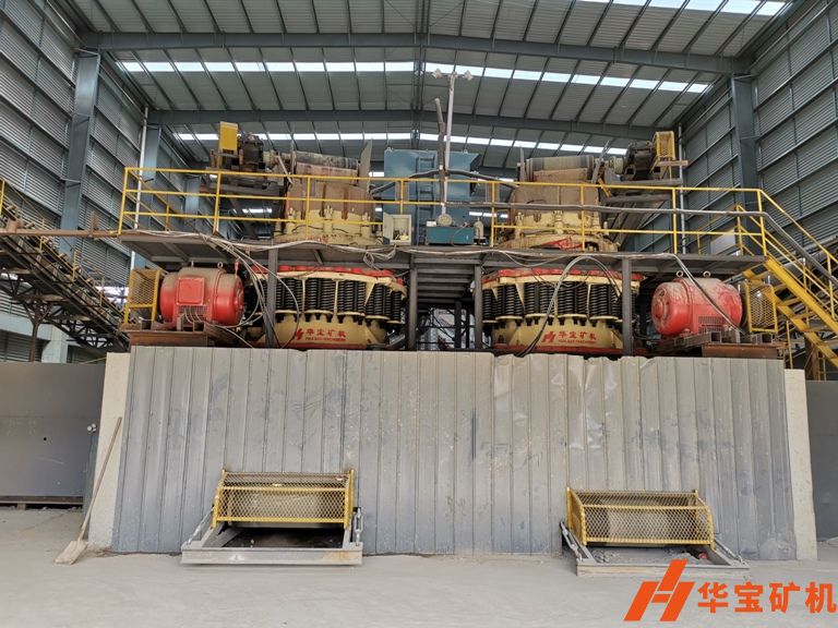 時(shí)產(chǎn)800T制砂生產(chǎn)線寶雞梅縣某石場(chǎng)