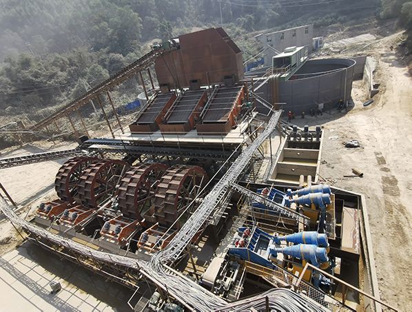 華寶礦機(jī)花崗巖制砂 生產(chǎn)線 華寶礦機(jī)花崗巖制砂 生產(chǎn)線